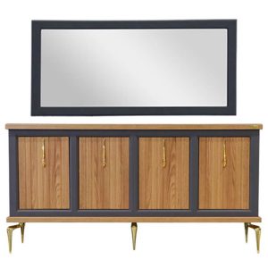 آینه و کنسول مدل نیکا