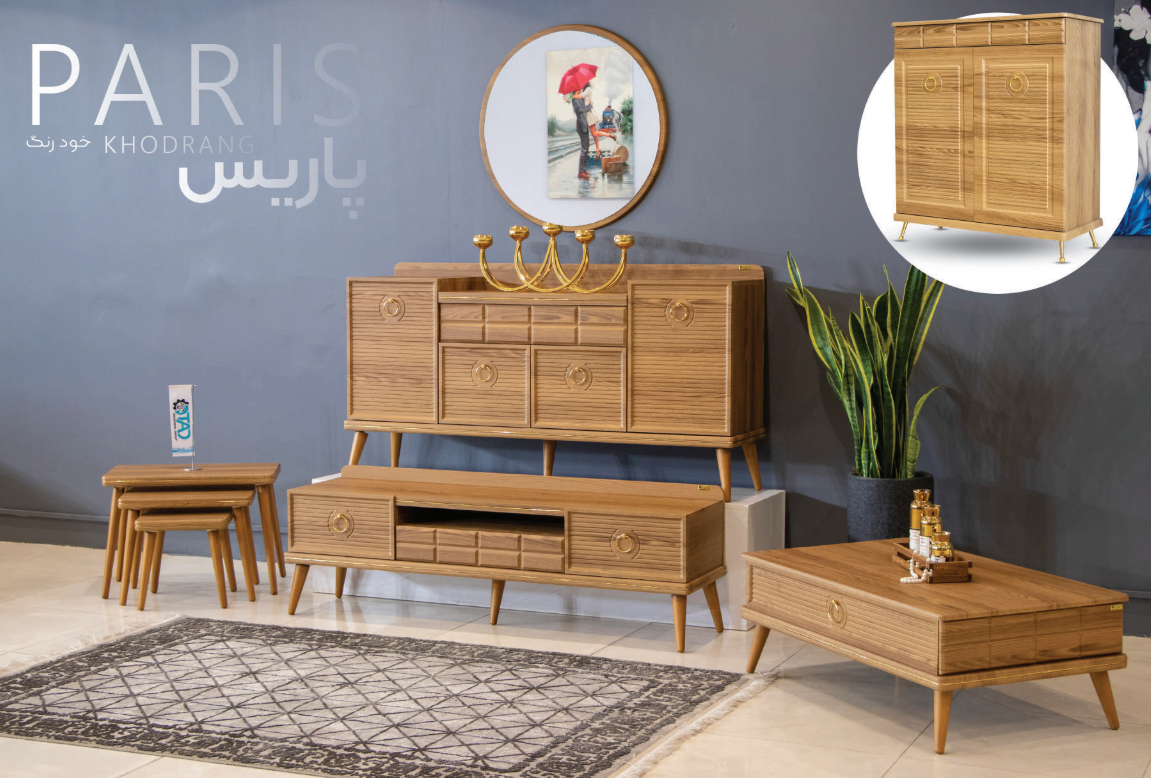 جلومبلی و عسلی مدل پاریس