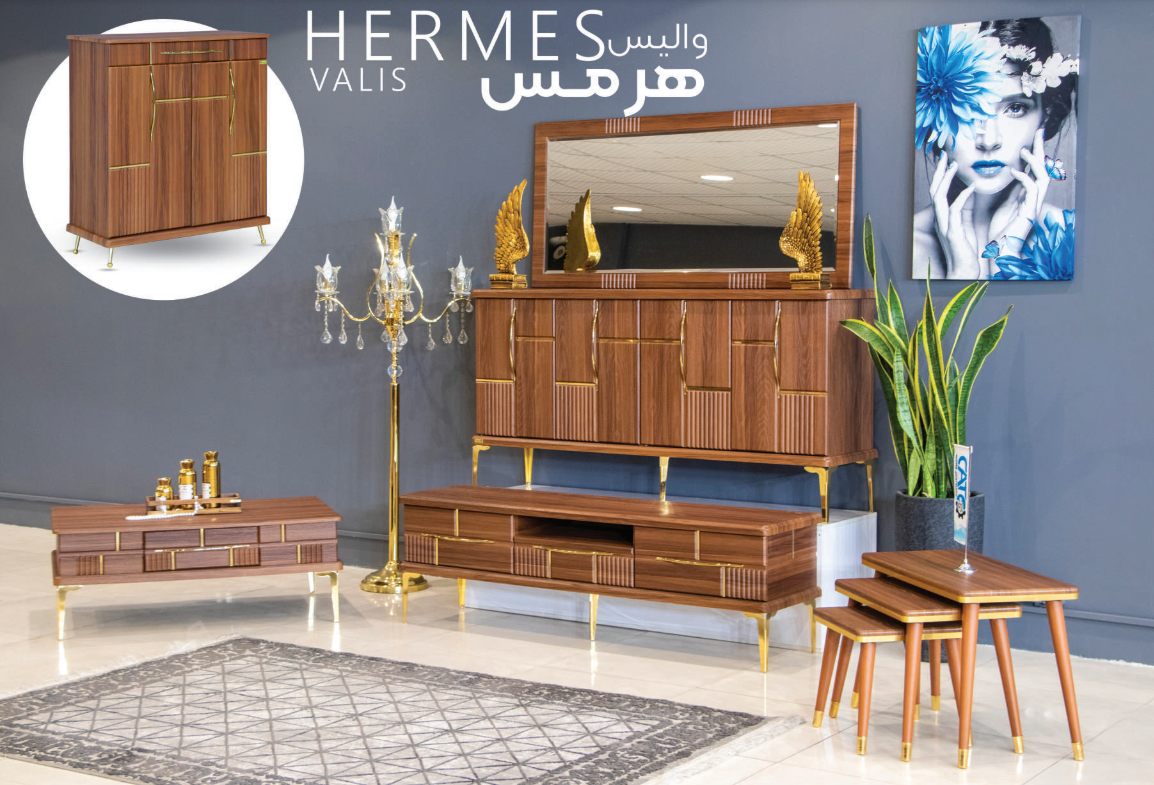 آینه و کنسول مدل هرمس