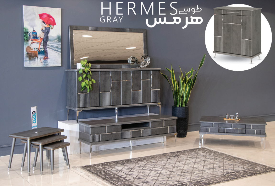 جلومبلی و عسلی مدل هرمس