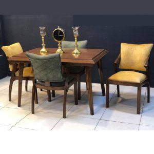 میز مانلی صندلی پیچک