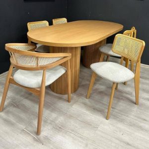 میز و صندلی پینار 6 نفره